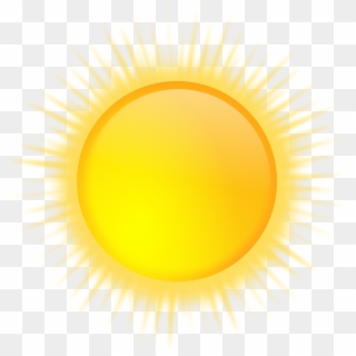 Sun Sunny Weather Sunshine Yellow Forecast - Sunshine Hd Png Clipart