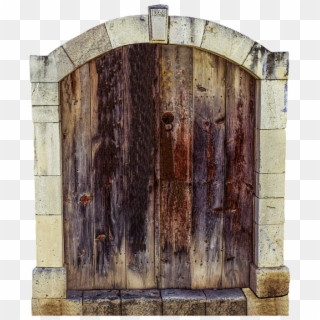 Goal, Door, Input, Old, Old Door, House Entrance, Wood - Old Door Png Clipart