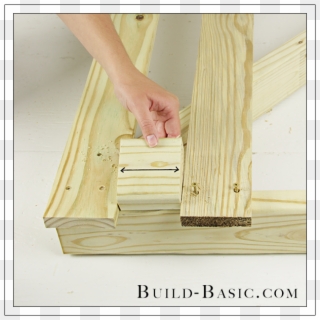 Build An Easy Diy Fence Gate By Build Basic - Plywood Clipart