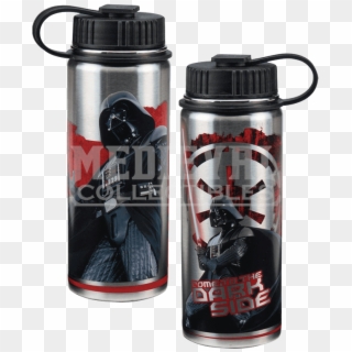 Star Wars Dark Side Stainless Steel Bottle - Water Bottle Clipart