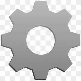 Settings Gear Iron Icon Png Image - Gear Cog Clipart