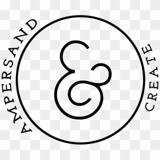 Ampersand Decoration - Circle Clipart