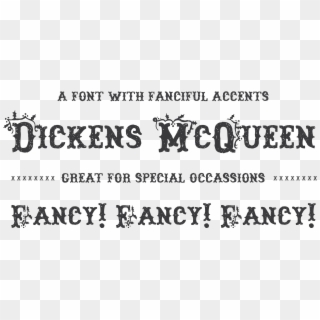 Free Font From Chank This Ornate And Sketchy New Alphabet - Font Victorian Clipart