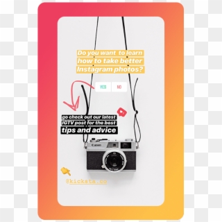 How To Promote Igtv - Instant Camera Clipart
