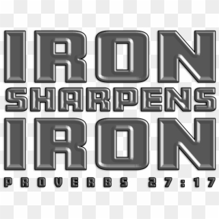Iron Sharpens Iron Clipart