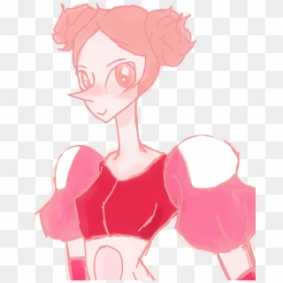 Fanartreally Rough Drawing Of White/pink Pearl - Sketch Clipart
