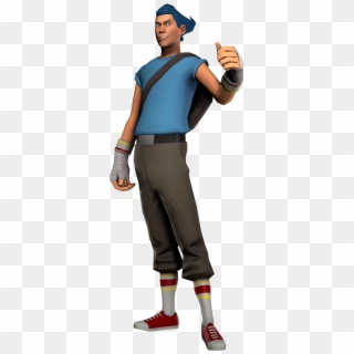 I Tried To Recreate One A Sonic Pose With Scout - Scout Poses Tf2 Clipart