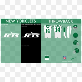 New York Jets Throwback - New York Jets Old Clipart