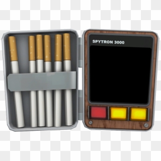 Tf2 Spy Disguise Kit - Team Fortress 2 Spy Cigarette Case Clipart