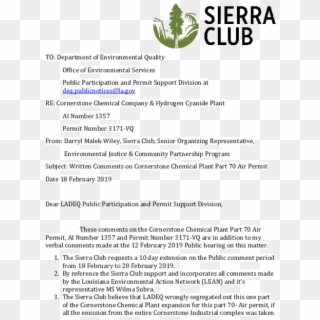 Pdf - Sierra Club Clipart