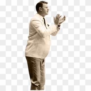 Coach And Broadcaster Johnny "red" Kerr - Standing Clipart