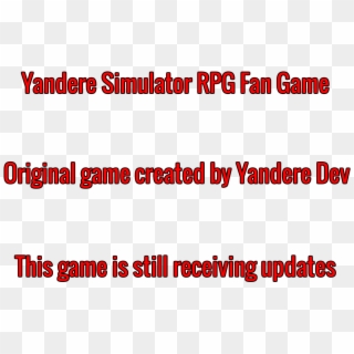 A Yandere Simulator Rpg Fan Game - Carmine Clipart