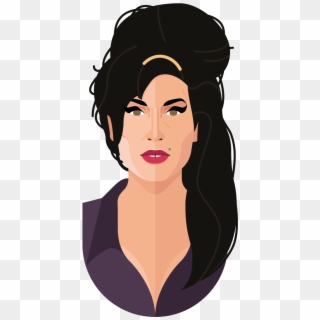 Amy Winehouse Poster - Illustration Clipart