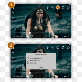 Amazon Fire Tv Casting Streaming - Actor Who Plays Wonder Woman Clipart