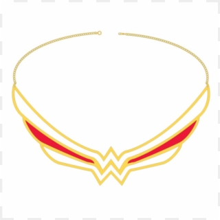 Dc Comics Wonder Woman Collar Necklace - Superhero Clipart