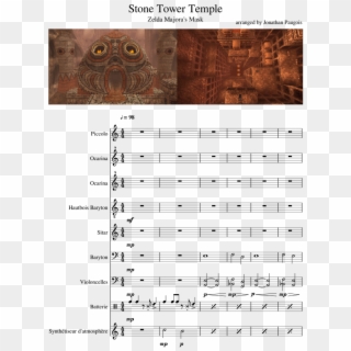 Stone Tower Temple - Sheet Music Clipart