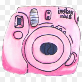 #polaroid #camera #pink #pastel #tumblr #aesthetic - Instax Clipart
