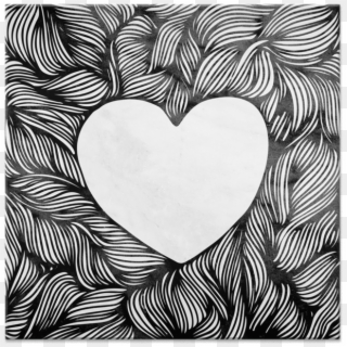 Azulejo Coração De Amana Medeirosna - Heart Clipart