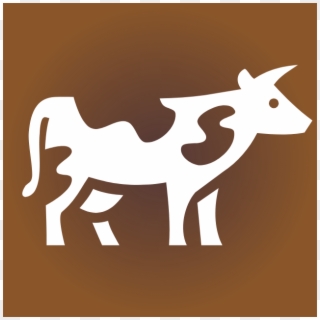 Leather Cows - Cow Icon White Clipart