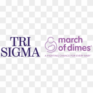 Sigma Sigma Sigma On Twitter - Tri Sigma March Of Dimes Clipart