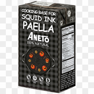 100% Natural Cooking Base For Squid Ink Paella Aneto - Orange Drink Clipart