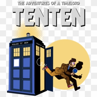 Tenten Tardis Sound, Tintin Et Milou, Herge Tintin, - Tenth Doctor Clipart