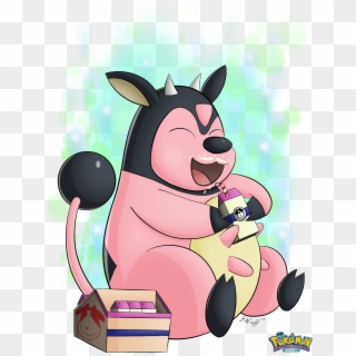 #241 Miltank Used Milk Drink And Heal Bell In The Game - Cartoon Clipart