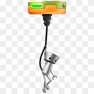 Chibi-robo Hanging On Cord Clipart