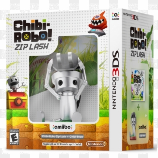 Chibi-robo Zip Lash Amiibo Bundle 3ds - Chibi-robo! Zip Lash Clipart