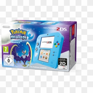 Clip Free Buy Nintendo Ds Special Edition Pokemon Moon - Nintendo 2ds Pokemon Moon - Png Download