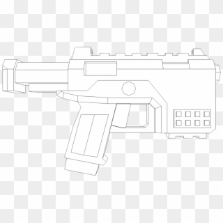 Heres A Zinger It Shoots Stuff Rely Fast Its The Kap - Handgun Clipart