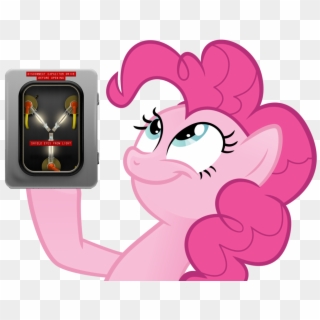 Back To The Future, Earth Pony, Female, Flux Capacitor, - Pinkie Pie Meme Face Clipart