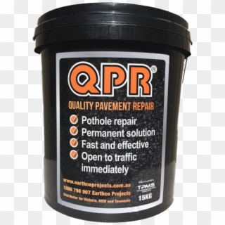 Qpr Easy To Use And Store, Permanent Pothole Repair - Leather Clipart