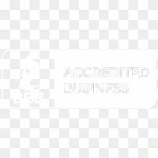 Bbb Accredited Business White - Bbb Logo White Png Clipart