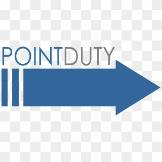 Point Duty - Cobalt Blue Clipart
