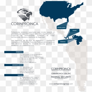 Corinproinca Provides Professional Advice In The Field - Map Clipart