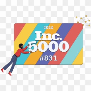 We're On The Inc 5000 - Graphic Design Clipart