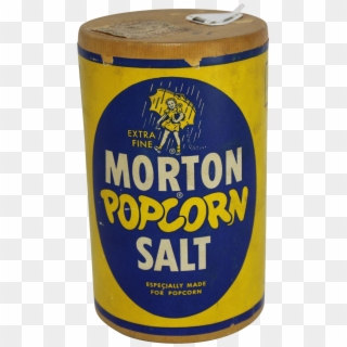 Vintage Morton Popcorn Salt Cardboard Container - Beer Clipart