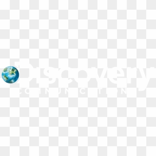 Discovery Communications Logo White (1) - Globe Clipart