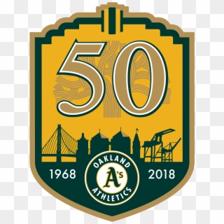 Oakland A's 50th Anniversary Clipart