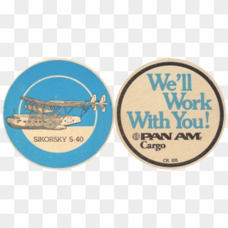 Bierdeckel45 - Pan Am Clipart