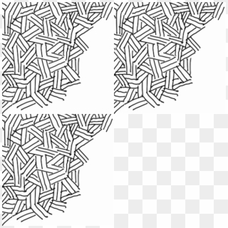 The Same Image But Copied 3 Times - Line Art Clipart