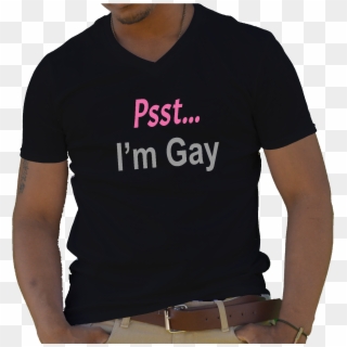 Psst I'm Gay - Active Shirt Clipart