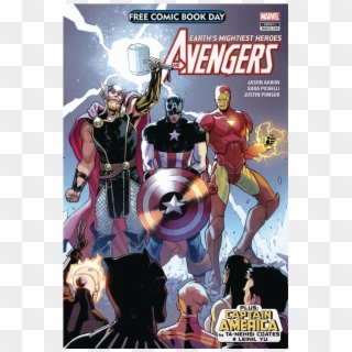 Free Comic Book Day - Captain America Comics 2018 Clipart