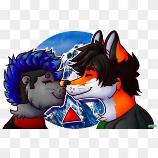 Nose Boop Or Something Idk I'm Gay - Cartoon Clipart