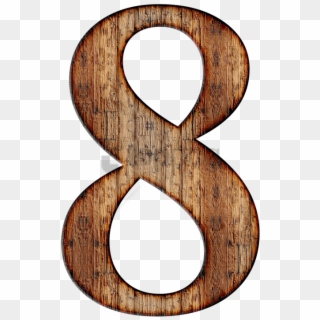 Free Png Wooden Number 8 Png Image With Transparent - Wood Number 8 Clipart