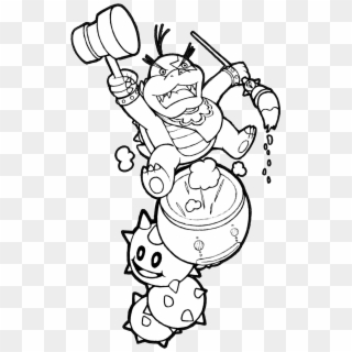 Wendy O Koopa Coloring Pages Coloring Pages - Morton Koopa Coloring Page Clipart