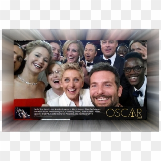 Blackbor - Ellen Degeneres Selfie Actors Clipart
