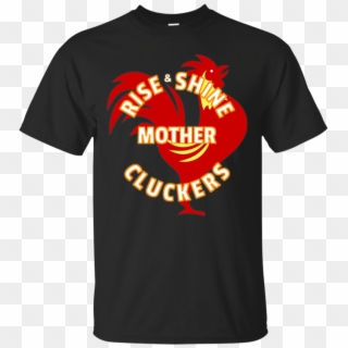 Funny Rise And Shibe Mother Cluckers Chicken Rooster - Active Shirt Clipart