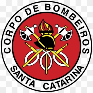 Bombeiros Sc Logo Png Transparent - Firefighter Clipart